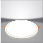 Ultra-Thin LED Recessed Panel Downlight 6W 8W 15W 20W Adjustable Cutout 50-210mm 85-265V