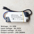 Constant Current LED Driver 240-300mA 3W-50W SM Plug AC 90-265V Short Circuit Protection
