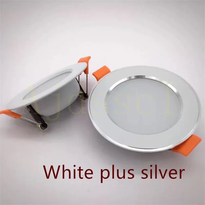 Recessed LED Downlight 5W 7W 9W 12W 15W Dimmable 3-Color Switch 110-240V Epistar