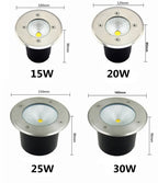 LED Underground Ground Light 5W 10W 15W 20W 30W IP67 Waterproof Stainless Steel 85-265V