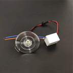 Dimmable Mini LED Recessed Downlight 1W 3W Aluminum IP52 CRI 80 100 Degree AC 85-265V 52mm Touch Switch Foyer Ceiling Spot