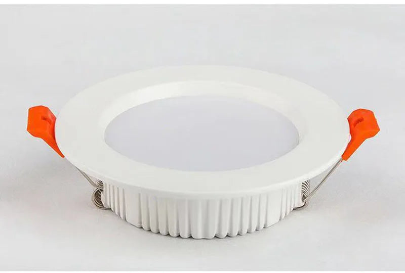 Dimmable LED Recessed Downlight 3W-30W 120° CRI 85+ 95-110lm/W White Black AC 85-265V