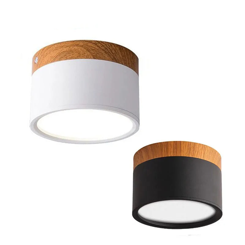Dimmable Surface Mounted LED Ceiling Downlight 5W 7W 9W 12W 15W No Cutout 110-220V