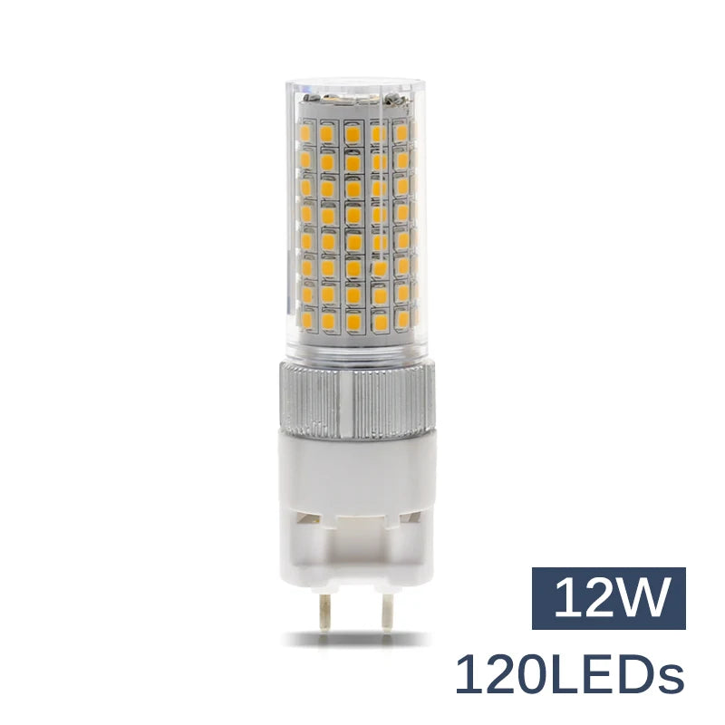 G12 LED Corn Bulb 10W 12W 15W SMD 2835 Epistar 360 Degree AC 85-265V Warm White Neutral White Cool White Clear or No Cover