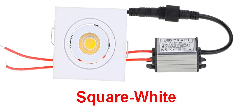 Modern 3W Waterproof LED Downlight Dimmable Ceiling Light