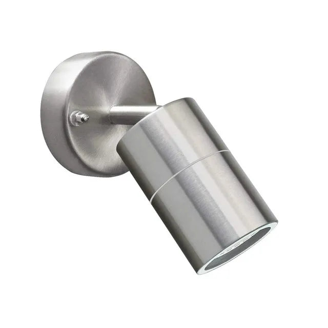 GU10 Stainless Steel Outdoor Wall Lamp 5W 10W Up Down IP55 Silver Black AC 85-265V 600lm