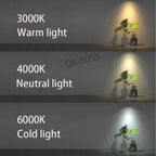 Surface-Mounted LED Ceiling Light 6W 12W 18W 24W CRI 90+ 180° IP42 AC 90-260V Round Square
