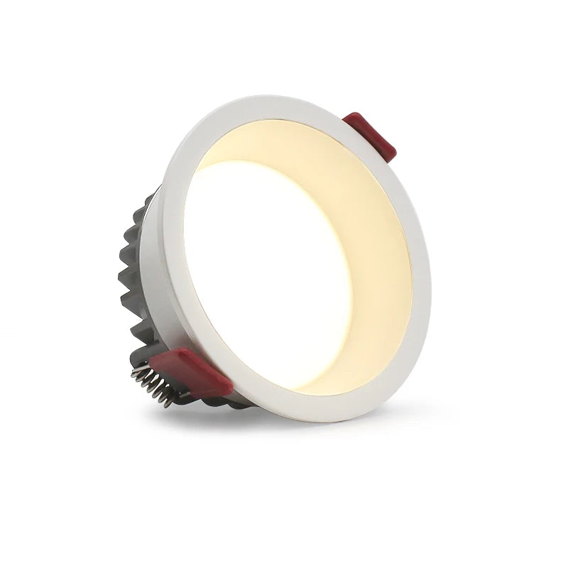 Dimmable Anti-Glare COB LED Recessed Downlight 7W 9W 12W 15W 18W 24W CRI >92