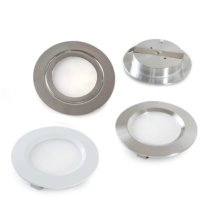 IP65 LED Mini Recessed Downlight 3W 5W 7W DC 12V 120 Degree CRI 80 D72 x H13mm 55-60mm Cutout Warm White Natural White Cool White Cabinet Bathroom