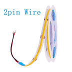 USB DC 5V COB LED Strip Light 320 LED/m 8mm PCB CRI 90 IP33 0.5m to 5m Warm White Natural White Cool White Red Green Blue Yellow Flexible Tape