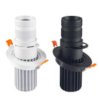 Adjustable Zoom LED Recessed Spotlight 7W 12W 15W 20W Dimmable 85-265V Restaurant Bar