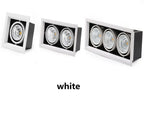 Dimmable COB LED Recessed Downlight 10W 20W 30W 24-Degree CRI 85+ 85-265V Commercial