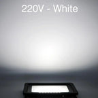 Ultra-Thin IP66 LED Flood Light 10W-100W SMD2835 CRI 80 120° AC 90-140V or 180-265V Aluminum