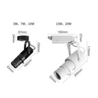 Modern Adjustable LED Ceiling Spotlight COB Downlight