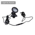 RGB LED Underwater Light 36 LEDs 4.8W IP68 7cm Suction Cup AC 100-240V Aquarium Pool Pond