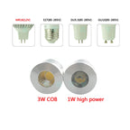 10-Pack COB LED Spotlight 1W 3W GU10 E27 MR16 GU5.3 30° AC 85-265V Warm Cool White Epistar