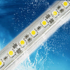 IP68 LED Rigid Bar Light 8W DC 12V 50cm SMD 5050 36 LED Aluminum Acrylic Dimmable Cool White Warm White RGB Kitchen Pool Boat Caravan