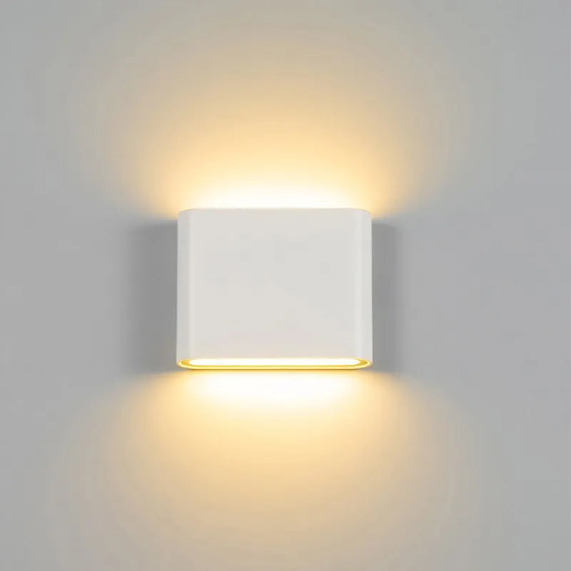 IP65 Waterproof LED Outdoor Wall Light 6W 12W Up Down Aluminum 85-265V Multi-Color