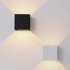 Square IP65 LED Outdoor Wall Light 7W 12W 20W COB PIR Optional 120° AC 85-265V 50,000hr