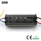 IP67 LED Driver 10W 20W 30W 50W AC 100-265V to DC 20-38V Constant Current Waterproof Floodlight
