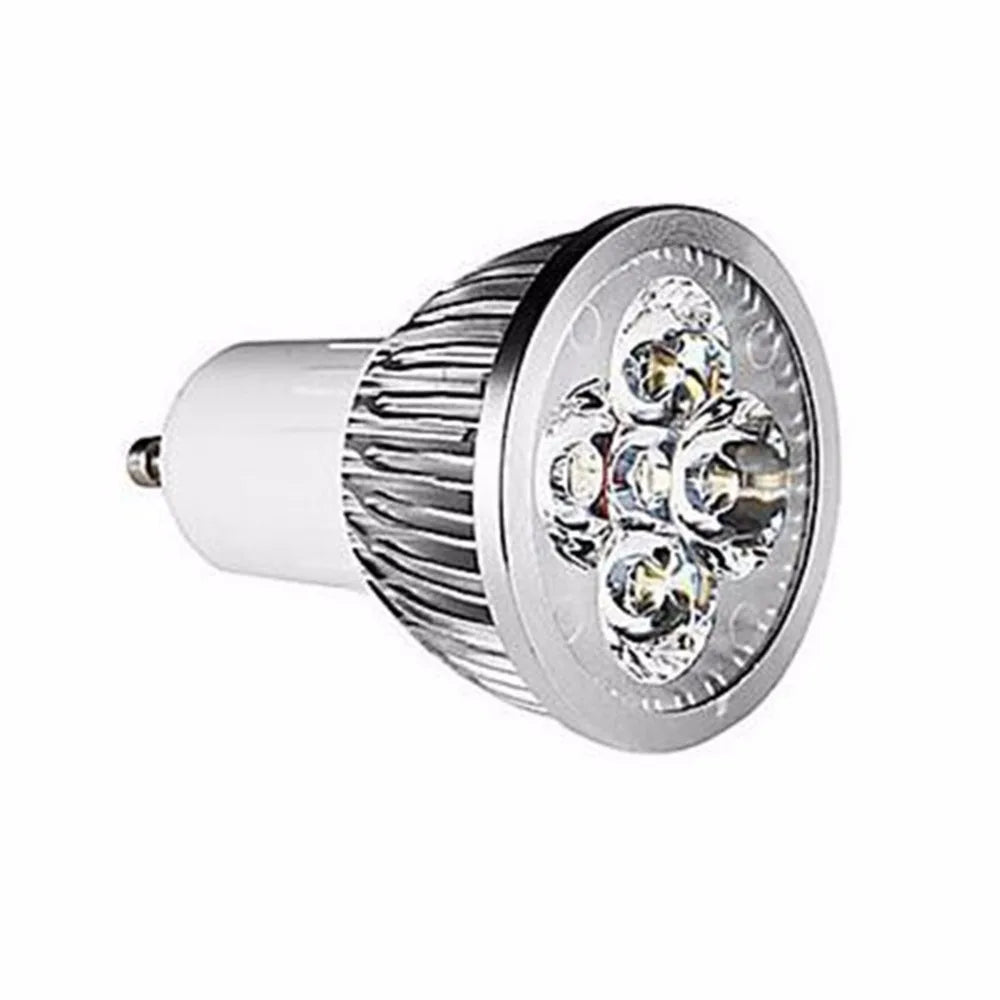 GU10 LED Spotlight Bulb 3W 4W 5W Epistar 120 Degree 50000 Hours AC 85-265V Warm White Cool White Aluminum U-Shaped Dimmable 10 Pack