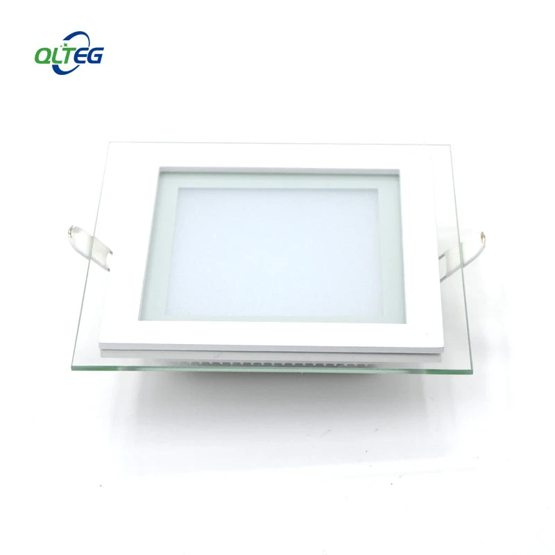 Dimmable Square LED Panel Downlight 6W 12W 18W SMD5730 70-80° CRI75+ AC 90-260V External Driver