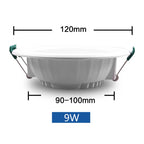 Low Voltage LED Recessed Downlight 5W 9W 12W 15W 18W AC DC 12V 24V 36V 48V SMD 2835 Aluminum Cool White Warm White Round Ceiling Lamp