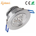 Dimmable LED Recessed Downlight 6W 9W 12W 15W 21W Epistar 45-Degree 85-265V 4 Finishes