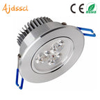 Dimmable LED Recessed Downlight 6W 9W 12W 15W 21W Epistar 45-Degree 85-265V 4 Finishes