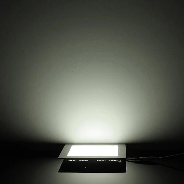 Dimmable Ultra-Thin 12mm LED Panel Downlight 3W-25W 120° PF97% AC 85-265V Round Square