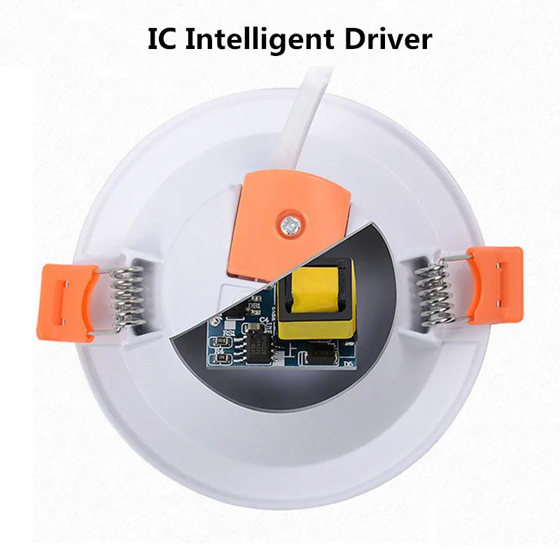 LED Recessed Ceiling Downlight 3W 5W 7W 9W 12W 18W SMD2835 Warm Cool White AC 200-240V