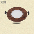 Wood LED Recessed Ceiling Light 5W AC 100-240V Warm Cool White CCC CE RoHS 1/6/10 Pack