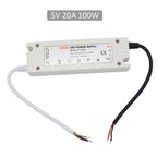 Dual Output LED Power Supply DC 12V DC 5V 60W 72W 100W AC 90-240V Strip Light Driver