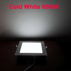 Ultra-Thin LED Recessed Panel Downlight 3W 6W 9W 12W 15W 18W Round Square 85-265V