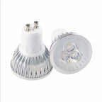 GU10 LED Spotlight Bulb 3W 4W 5W Epistar 120 Degree 50000 Hours AC 85-265V Warm White Cool White Aluminum U-Shaped Dimmable 10 Pack