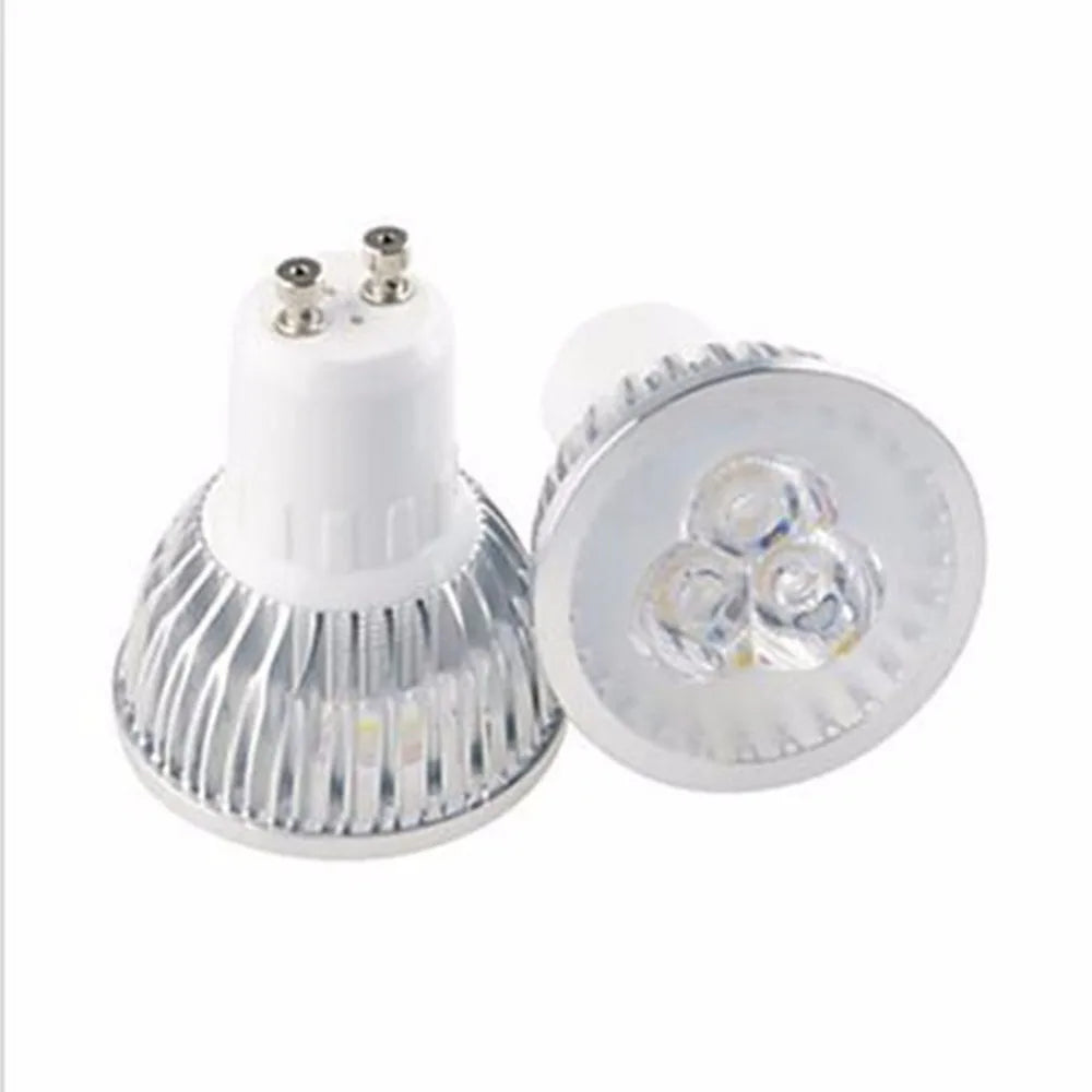 GU10 LED Spotlight Bulb 3W 4W 5W Epistar 120 Degree 50000 Hours AC 85-265V Warm White Cool White Aluminum U-Shaped Dimmable 10 Pack