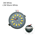 3W 5W 6W 10W Three-Way SMD2835 LED Integrated Light Cup Recessed Downlight AC 100-240V