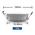 Low Voltage LED Recessed Downlight 5W 9W 12W 15W 18W AC DC 12V 24V 36V 48V SMD 2835 Aluminum Cool White Warm White Round Ceiling Lamp