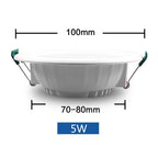 Low Voltage LED Recessed Downlight 5W 9W 12W 15W 18W AC DC 12V 24V 36V 48V SMD 2835 Aluminum Cool White Warm White Round Ceiling Lamp