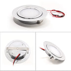 4/8-Pack 3W IP65 Stainless Steel LED Spotlight D72mm 55mm Cutout 120° 240-300lm DC 12V