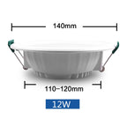 Low Voltage LED Recessed Downlight 5W 9W 12W 15W 18W AC DC 12V 24V 36V 48V SMD 2835 Aluminum Cool White Warm White Round Ceiling Lamp