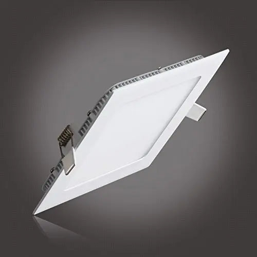 Dimmable Ultra-Thin 12mm LED Panel Downlight 3W-25W 120° PF97% AC 85-265V Round Square