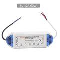 Dual Output LED Power Supply DC 12V DC 5V 60W 72W 100W AC 90-240V Strip Light Driver
