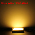 Ultra Thin Square LED Panel Downlight 3W 4W 6W 9W 12W 15W 25W SMD 3528 Aluminum Touch Switch AC 85-265V Recessed Ceiling Light