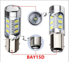 1157 BAY15D LED Bulb 2.5W 12V SMD5630 Brake Tail Signal Light White Red Yellow 60,000hr