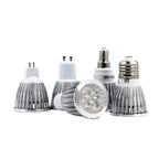 GU10 MR16 E27 E14 GU5.3 LED Spotlight 9W 12W 15W 60° 50000hr Warm Cool White AC 85-265V