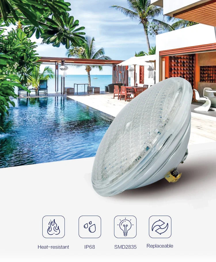 PAR56 LED Pool Light 12V Waterproof IP68