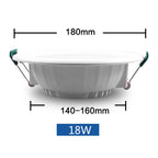 Low Voltage LED Recessed Downlight 5W 9W 12W 15W 18W AC DC 12V 24V 36V 48V SMD 2835 Aluminum Cool White Warm White Round Ceiling Lamp
