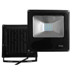 AC/DC 12-85V LED Flood Light 10W 20W 30W 50W IP65 120° Cool White Aluminum Outdoor