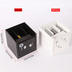 Square IP65 LED Outdoor Wall Light 7W 12W 20W COB PIR Optional 120° AC 85-265V 50,000hr
